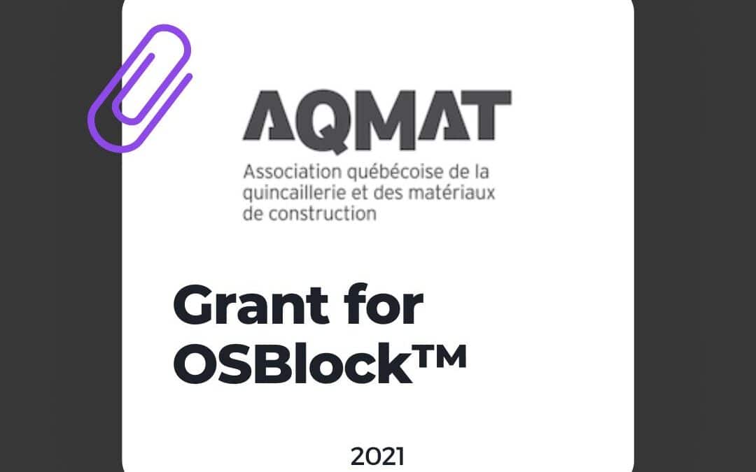2021 – AQMAT Grant of $440,000