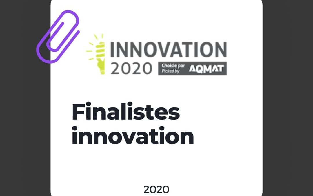 Finalistes innovations 2020