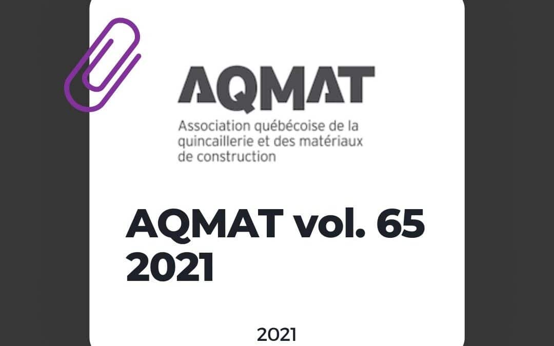 AQMAT Vol 65 2021