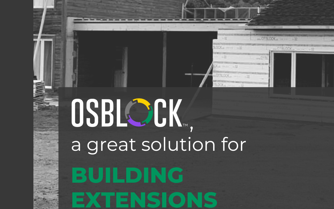 OSBLOCK™, a great alternative for building extensions
