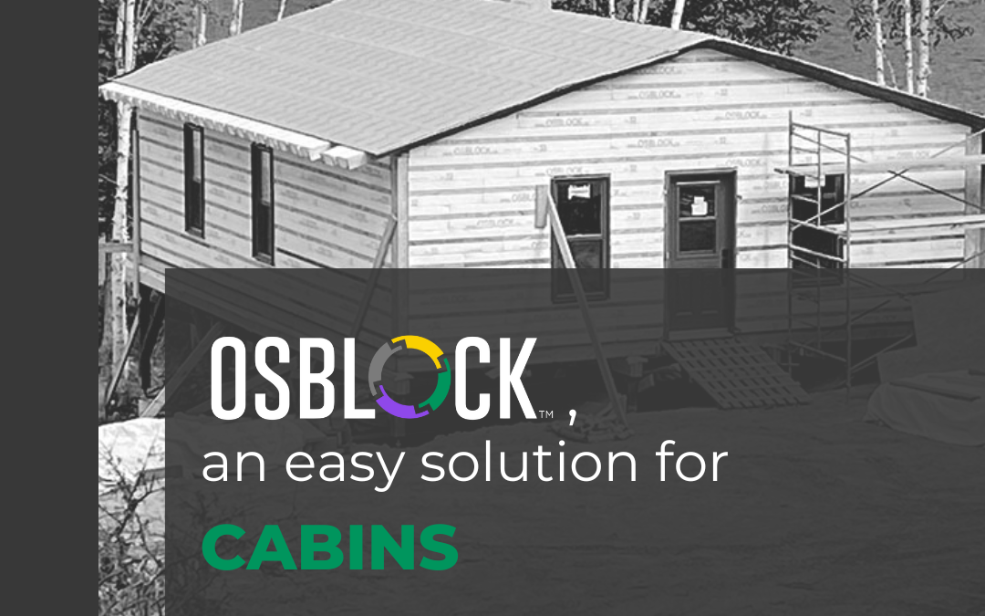 OSBLOCK™, an easy solution to build cabins