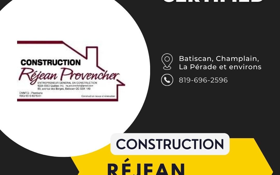Construction Réjean Provencher