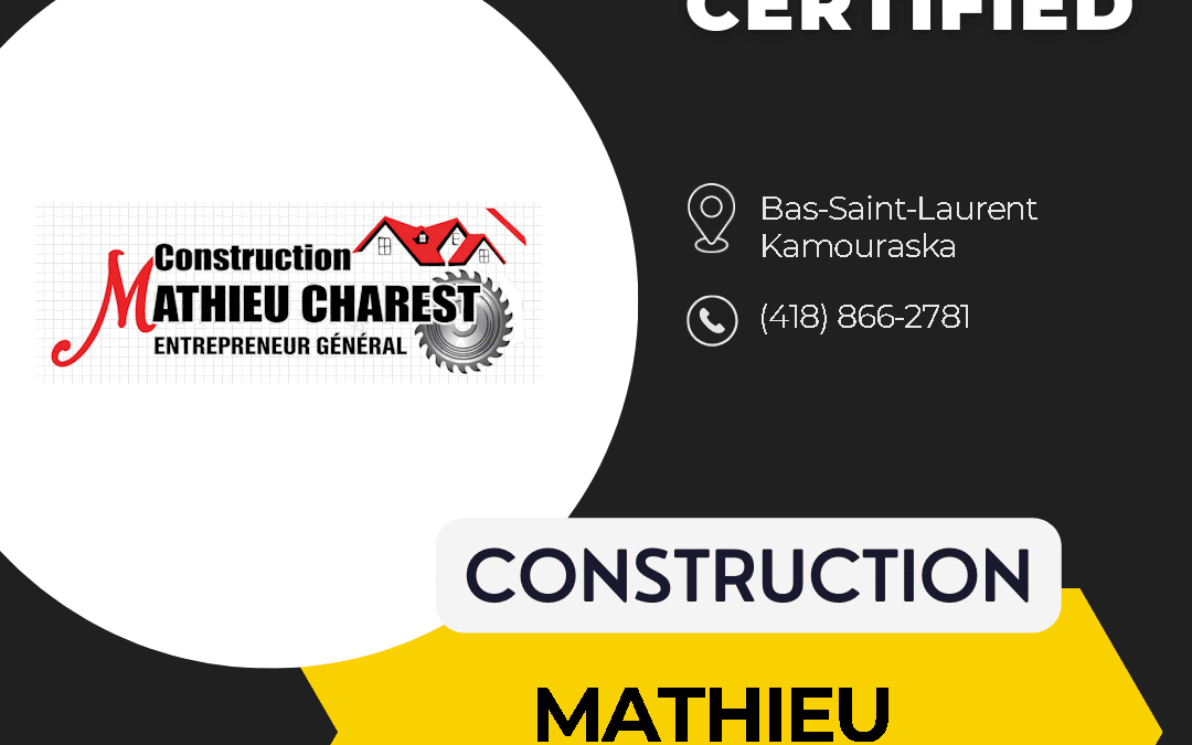 Construction Mathieu Charest